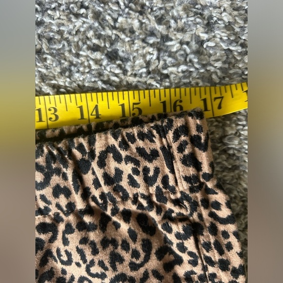 Land’s End 100% cotton cheetah print lounge pants size medium 10-12 - Picture 8 of 9